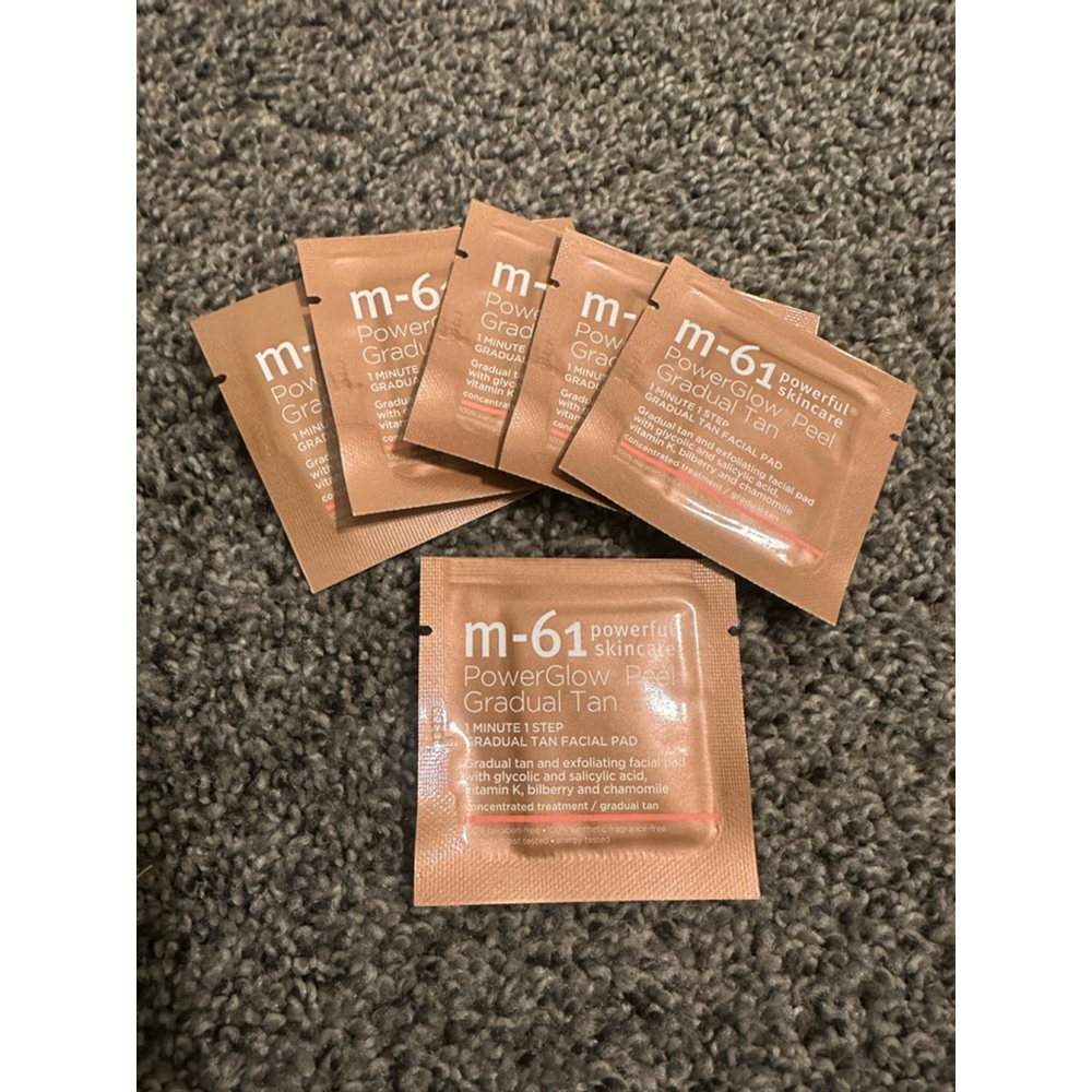 M-61 PowerGlow Peel Gradual Tan Set of 6 Skincare